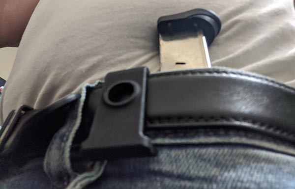 iwb magazine holster for extra pistol mag