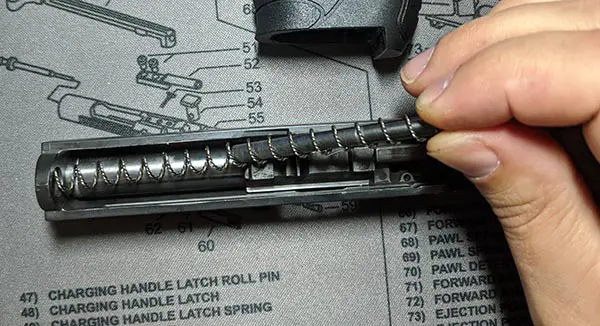 pk380 recoil spring and guide rod removal