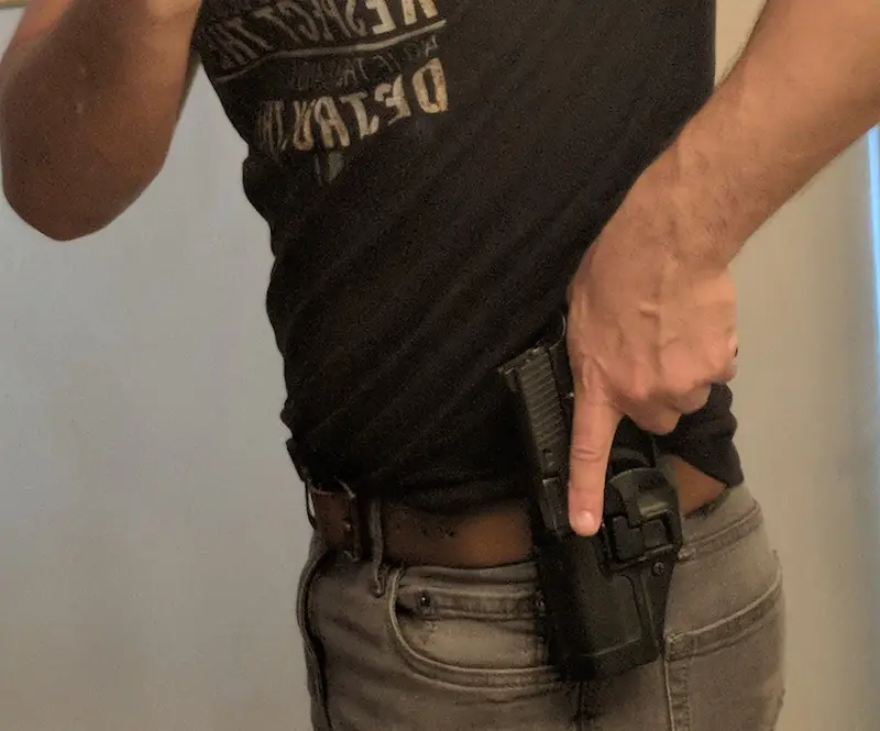open carry paddle holster