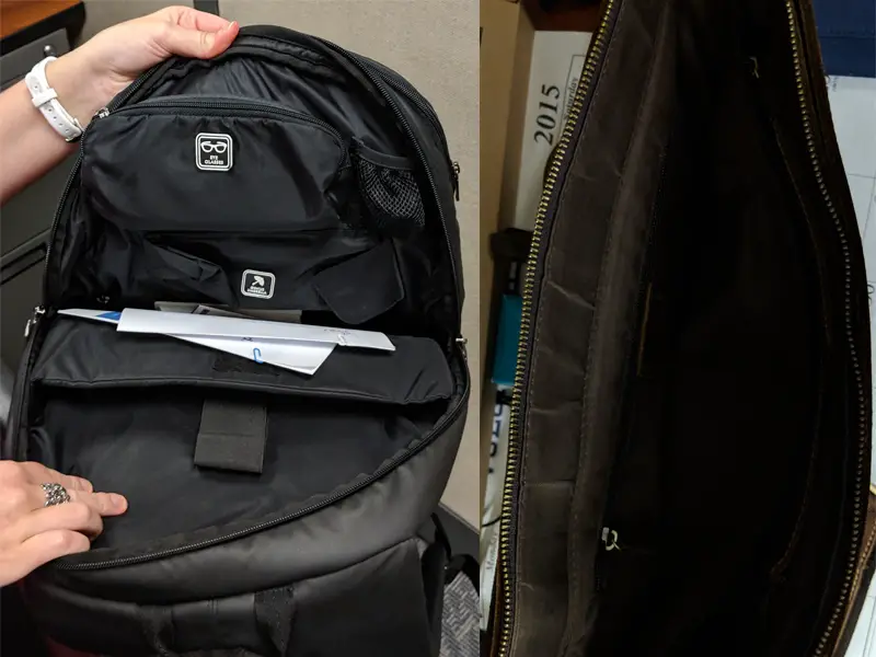 edc backpack and messenger bag function over form