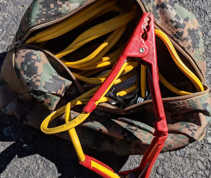 edc vehicle kit - jumper cables