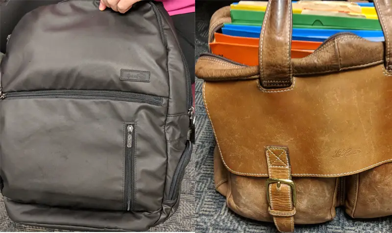 EDC backpack vs EDC messenger bag storage