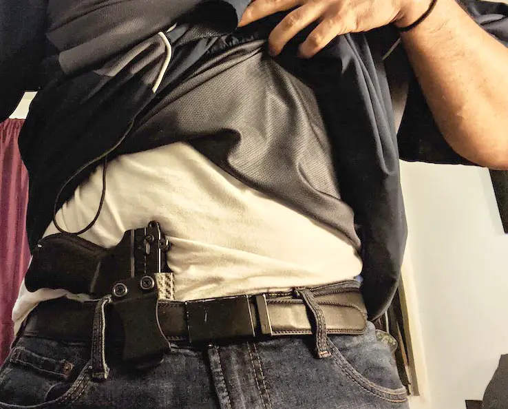 walther pk380 appendix carry holster position