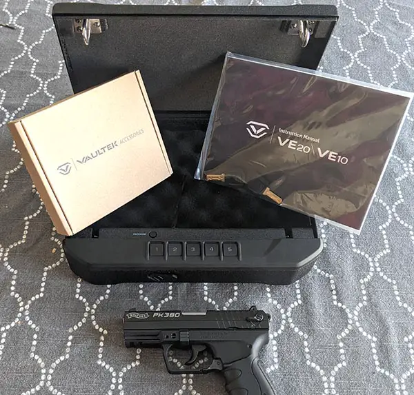vaultek handgun safe review