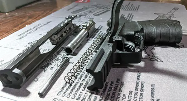 how to disassemble walther pk380 with spring fix and replacement disassembly tool