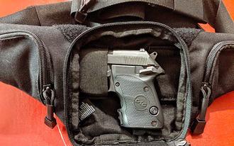 Concealed Carry Fanny Pack  Tactical Handgun Range Waist Bag - EcoGear FX