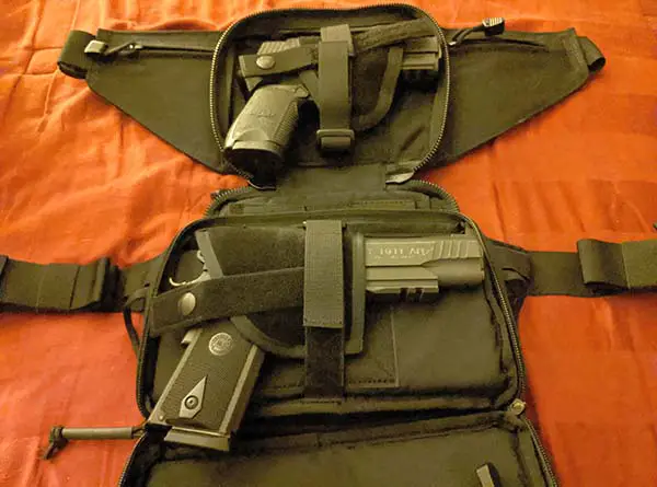 concealed carry fanny pack dimensions