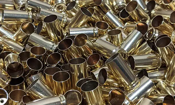 fresh brass: cleaning brass casings with a tumbler