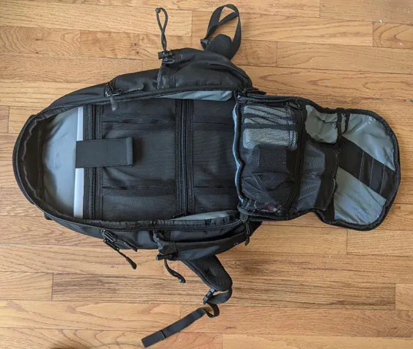 american rebel concealed carry backpack storage capacity