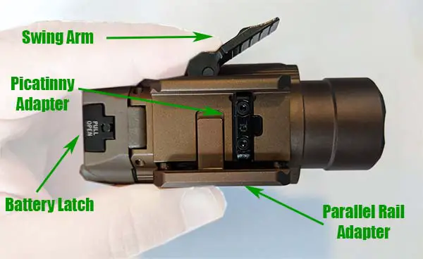 baldr pro flashlight parts label