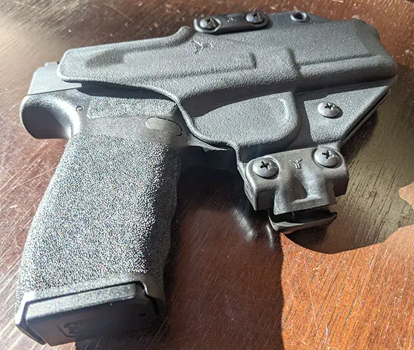 combination iwb/owb holster for hellcat pro