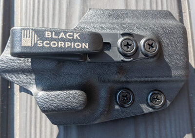 black scorpion ccw holster front detail