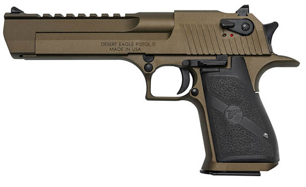 best semi-auto handgun for grizzly defense - desert eagle mark xix